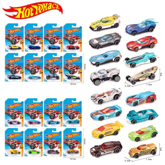 Tomotoys Wholesale 1: 64 Hot Wheels Slide Free Wheel Super Simulation Diecast Alloy Toy Cars Metal Vehicle Toys for Children Boys Kids Metal Toy Die Cast Car