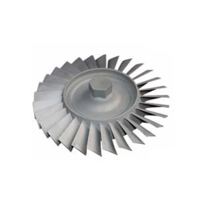 Aluminum Alloy Die Casting Fan Blades Axial Impeller, CNC Investment Casting Impeller